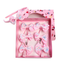 New fashion gift girl birthday gift set cute sweet children hairpin set